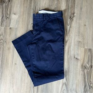 J. Crew Bowery Stretch Navy Dress Pant 32x32